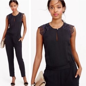 Like New, J. Crew, Drapey Oxford Jumpsuit, size 4